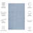 Aldo Solid Color Machine Woven Polyester Area Rug in Light Blue-710262627