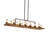 80" Long Grand Terrace 14 Light Oblong Chandelier