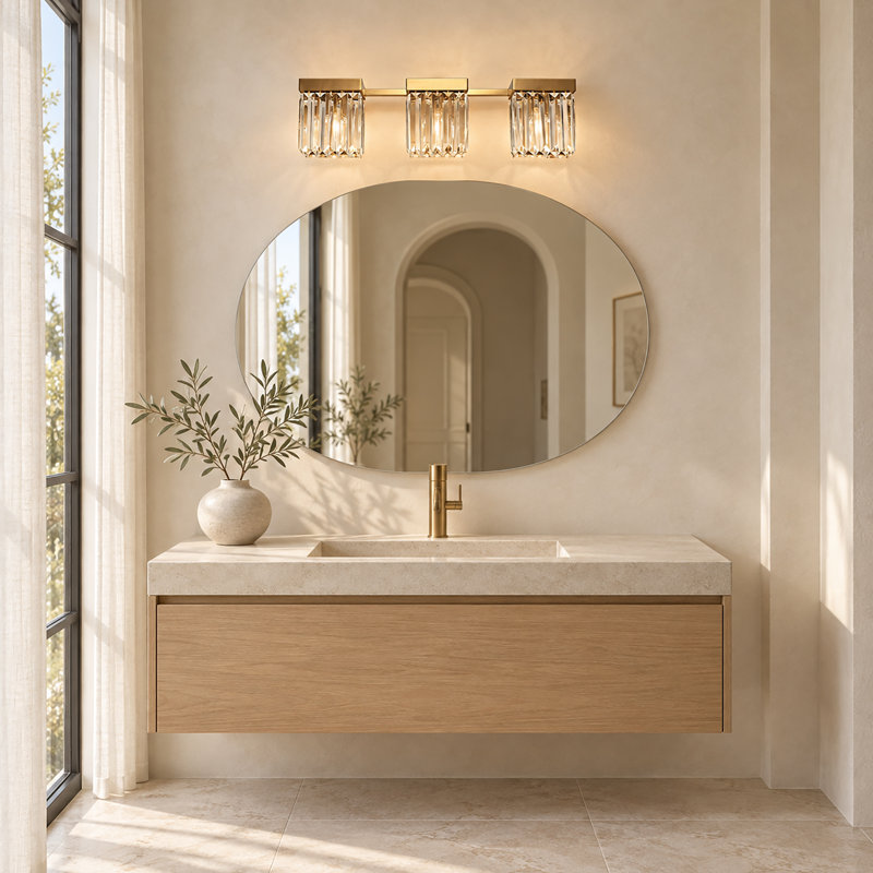 Barela 3 - Light Dimmable Vanity Light