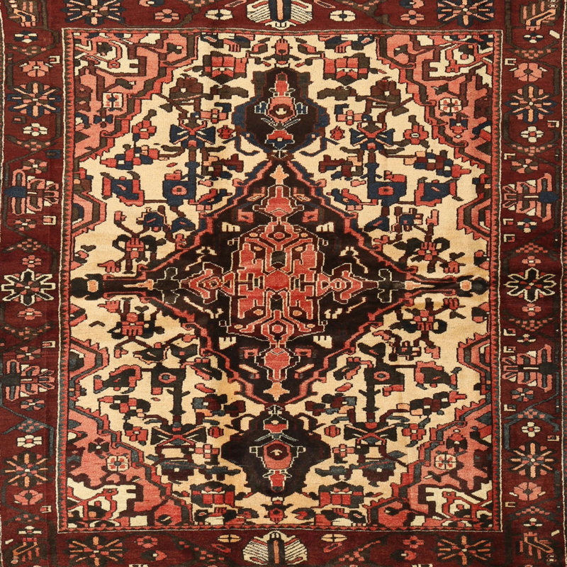 Southwestern Indoor Rug, Round 4'