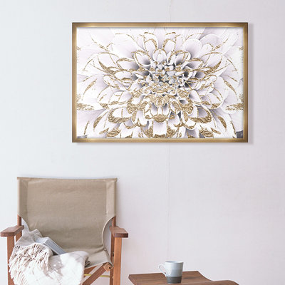 « Floralia Blanc », impression