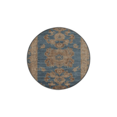Machine Washable Gray Area Rug GSIX03587