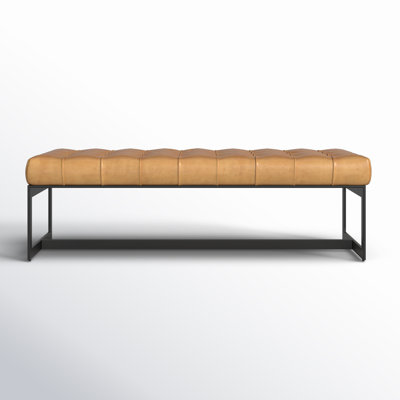 Lianne Leather Bench
