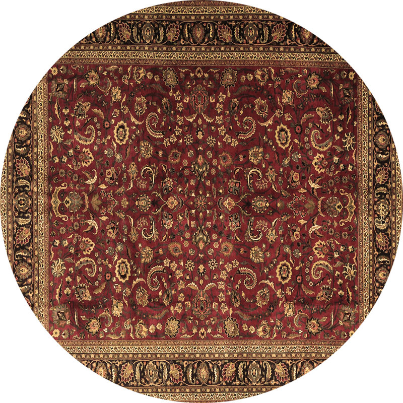 Thorkil Oriental Indoor Rug, Round 6'