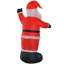 HOMCOM Inflatable 8ft Tall Santa Claus Xmas Decoration Airblown Yard LED Light