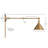 Ewan Aluminum Swing Arm Sconce-1601255