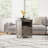 HOMCOM Small Side Table With Storage