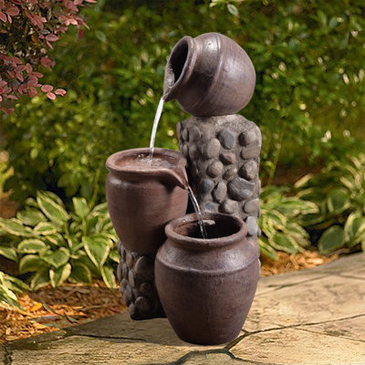 Handcrafted Outdoor Cascade Fountain