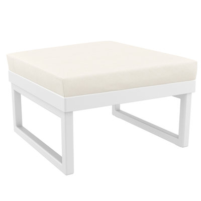 Lane Upholstered Outdoor Ottoman with Cushion
