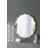 Runi Wall Mirror,Bathroom Metal Mirror,Living Room Mirror,Bedroom Mirror