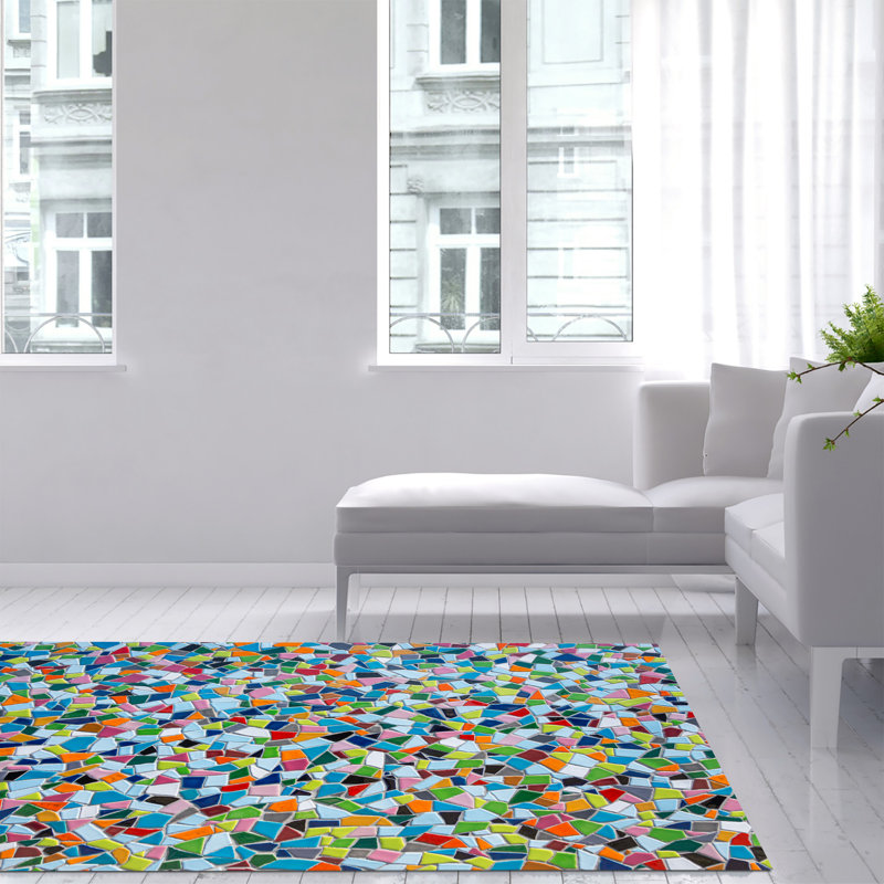 Garritt Geometric Area Rug, Rectangle 140 x 200cm