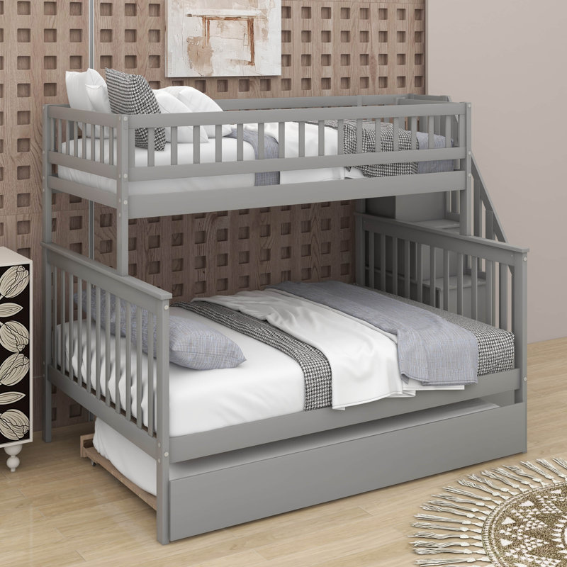 Twin Over Full Bunk Bed With Trundle