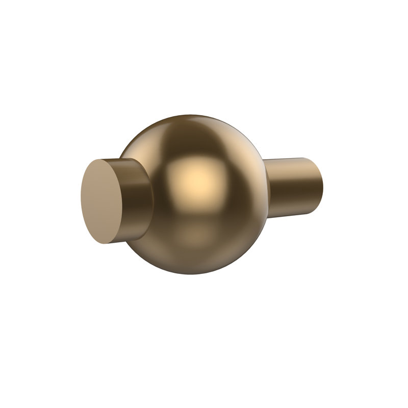 Bouton de longueur 1 1/4 po Beresford, Bronze brossé