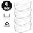 Clear Plastic Storage Bins For Kitchen Organization Or Pantry Organizers And Storage, Freezer Fridge Organizer Storage Containers Bin For Organizing Refrigerator Medicine Closet Cabinet Organizers