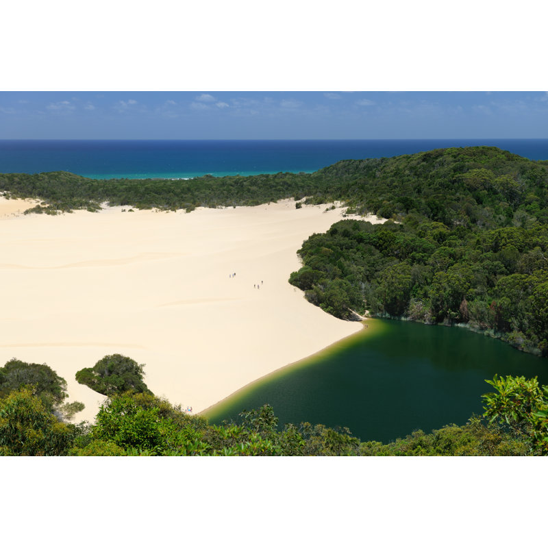 Fraser Island, Australia - Wrapped Canvas Print, 30cm H x 46cm W x 3.8cm D