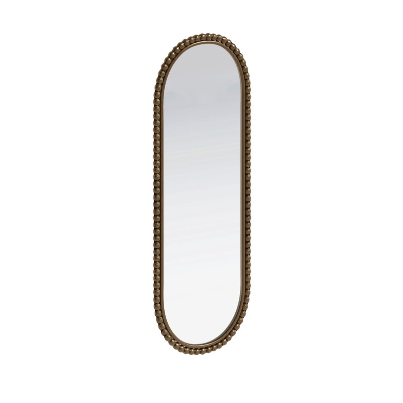 Miroir rétro Iron Art, Doré