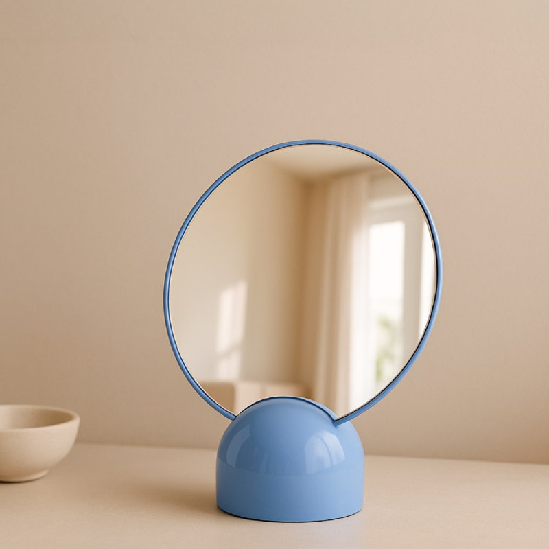 Miroir Paulding avec base en métal