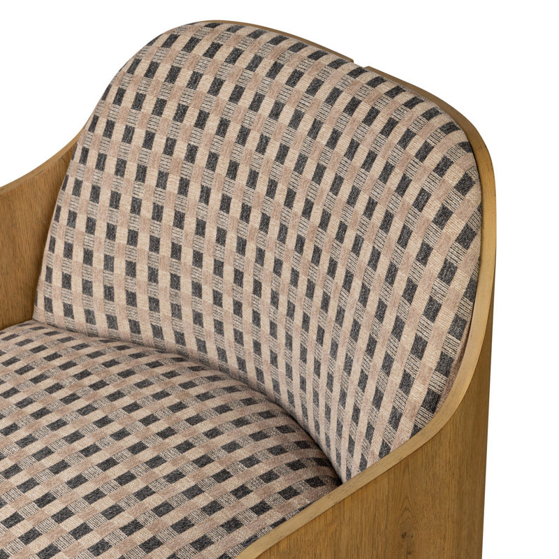 Hemphill Swivel Chair-Laughlin Natural, Firefinch Fawn