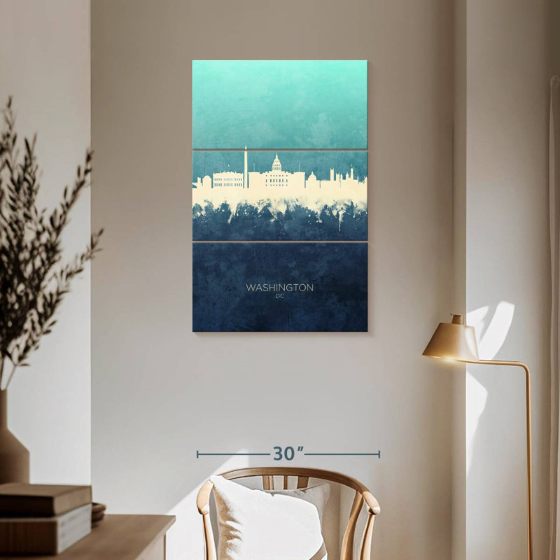Sireci Washington DC Skyline V, 57" H x 36" W