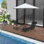 Chaise longue de piscine pliante Sun Lounger