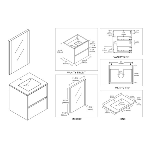 Dimensions du produit