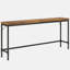 Console étroite Industrial Industrial avec rangement polyvalent