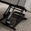 Fauteuil de massage inclinable électrique et chauffant en chenille l 41,3 po avec port USB et porte-gobelets-1503309846