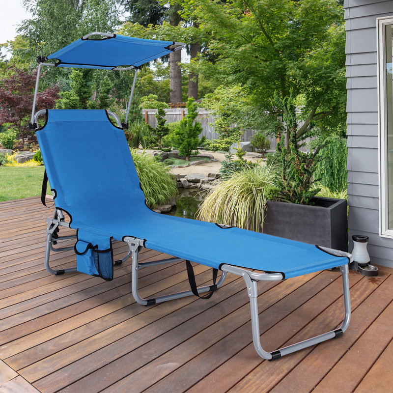 Fauteuil inclinable Sonoe, Bleu