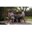 Rattan Folding Chairs Set of 2, 440 lbs Capacity, Comfy Armrests, for Dining Room & Courtyard-1145412093-1148979765