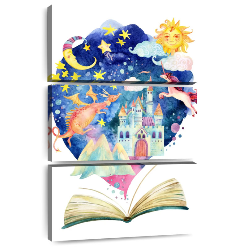 Ashelle livre de contes de fées, H 32 po x l 20 po