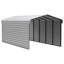 Abri d'auto en acier avec 2 ensembles de parois latérales, 12 x 24 x 9-100015498