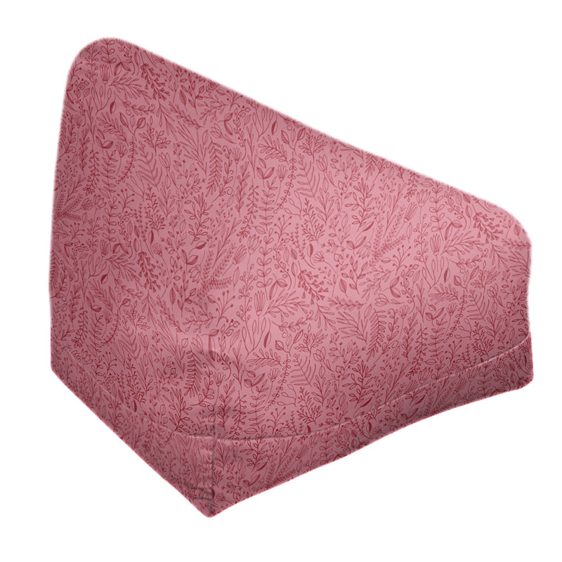 Petite chaise à sacs à billes & Leffel, Rembourrage poly, rouge, H 86 po x L 27 po x P 43 po
