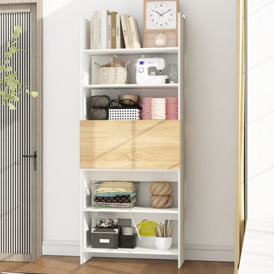 Armoire de rangement Crafting avec table pliable