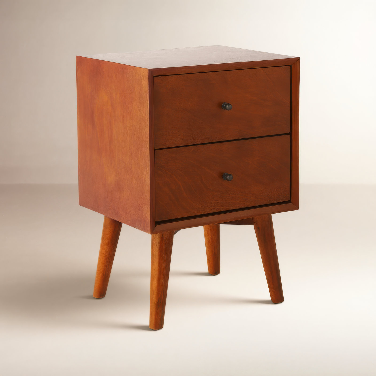 Williams Mahogany Nightstand, Chestnut