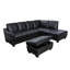 Repose-pieds en similicuir avec rangement-97791700