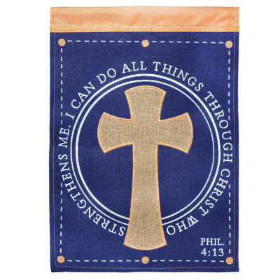 Purcellville Double Sided 18'' H x 13'' W Polyester Garden Flag