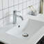 Ensemble de meuble-lavabo autoportant 42 po avec plateau en céramique et miroir assorti Brescia-27042795