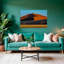 Golden Golden Dune, paysage dramatique minimaliste, nature, paysage mural-129004763