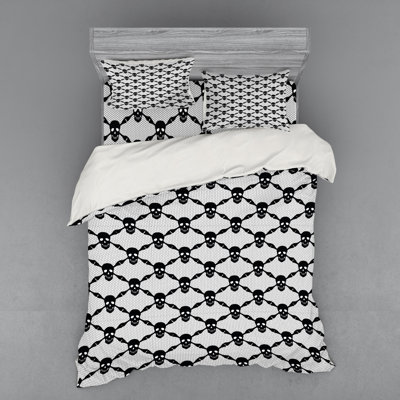 Gothic Geometric Shapes Duvet Cover