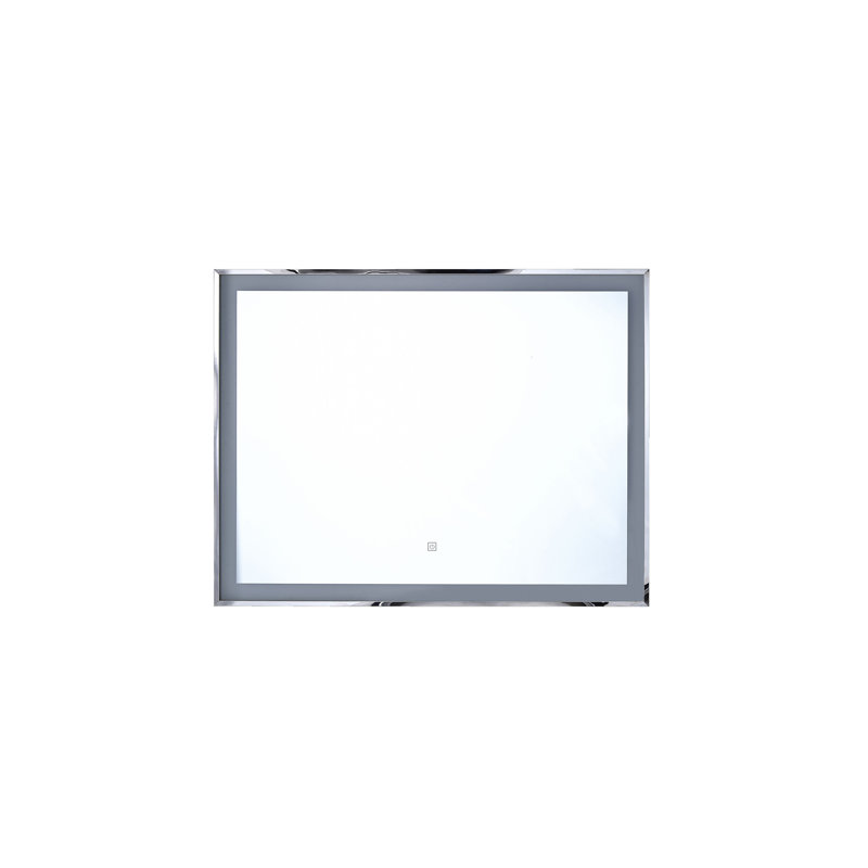 Flat Leather Wall Mirror