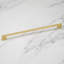 Brushed Brass Slim Square D-Bar Handles-120768036