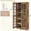 Armoire de rangement haute, garde-manger spacieux, armoire de cuisine