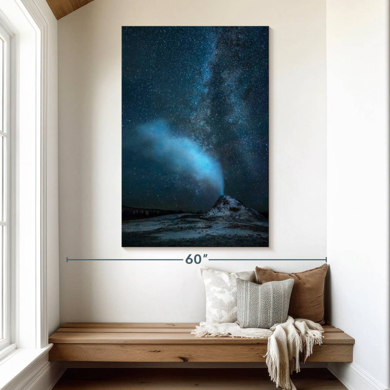 Alvord Voie Lactée sur Geyser, H 51 po x l 34 po
