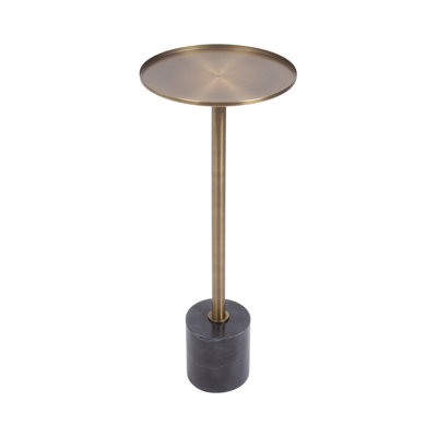 Beth Modern Round Marble Drink Table
