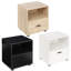 Lashley 40cm W Solid + Manufactured Wood Bedside Table-37081079