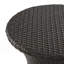 Table d'appoint en forme de sablier