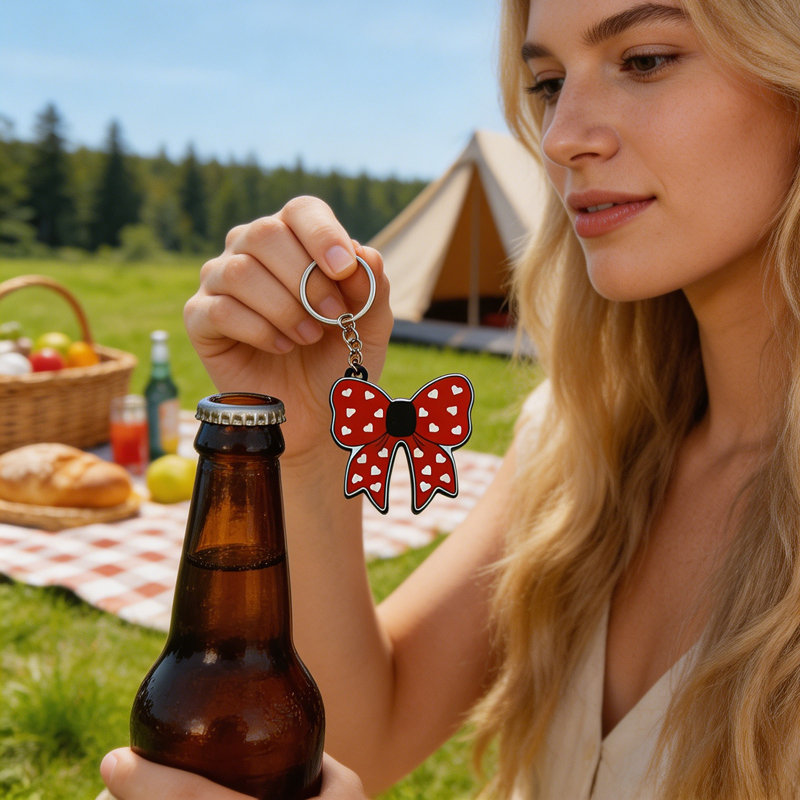 Water Bottle Keychain Bottle Opener
