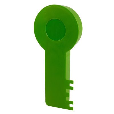 Plastic / Acrylic Wall Organizer with Key Hooks