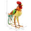 Lendol 16" Metal Rooster Garden Statue