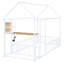 Structure de lit en métal avec bureau, tablettes, prises de courant et ports USB-1109734599-1109734598